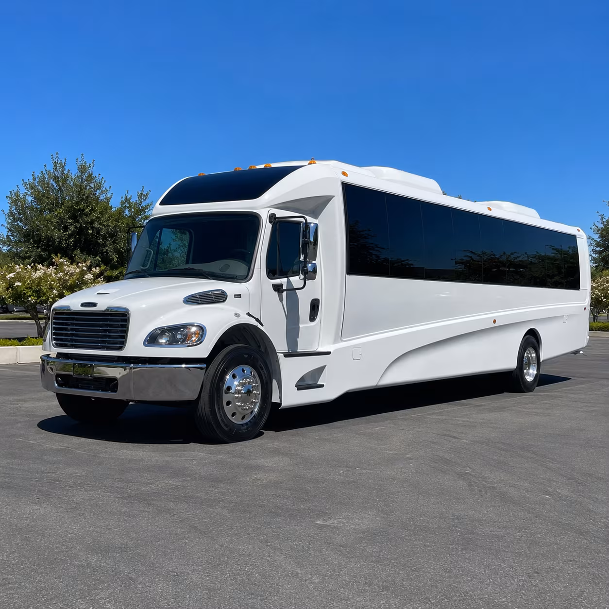 irvine corporate event transportation onboard seating