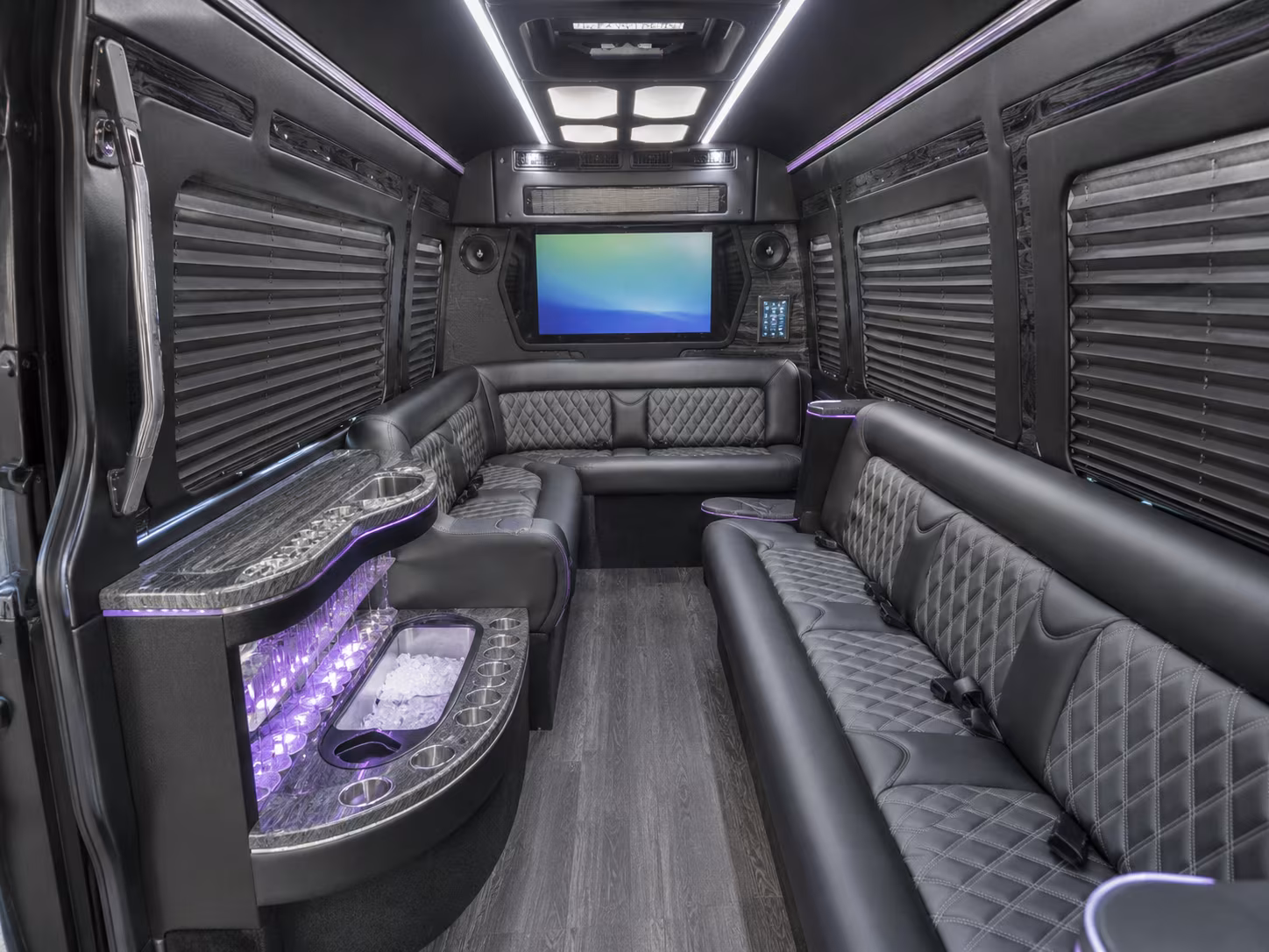 irvine party bus interior