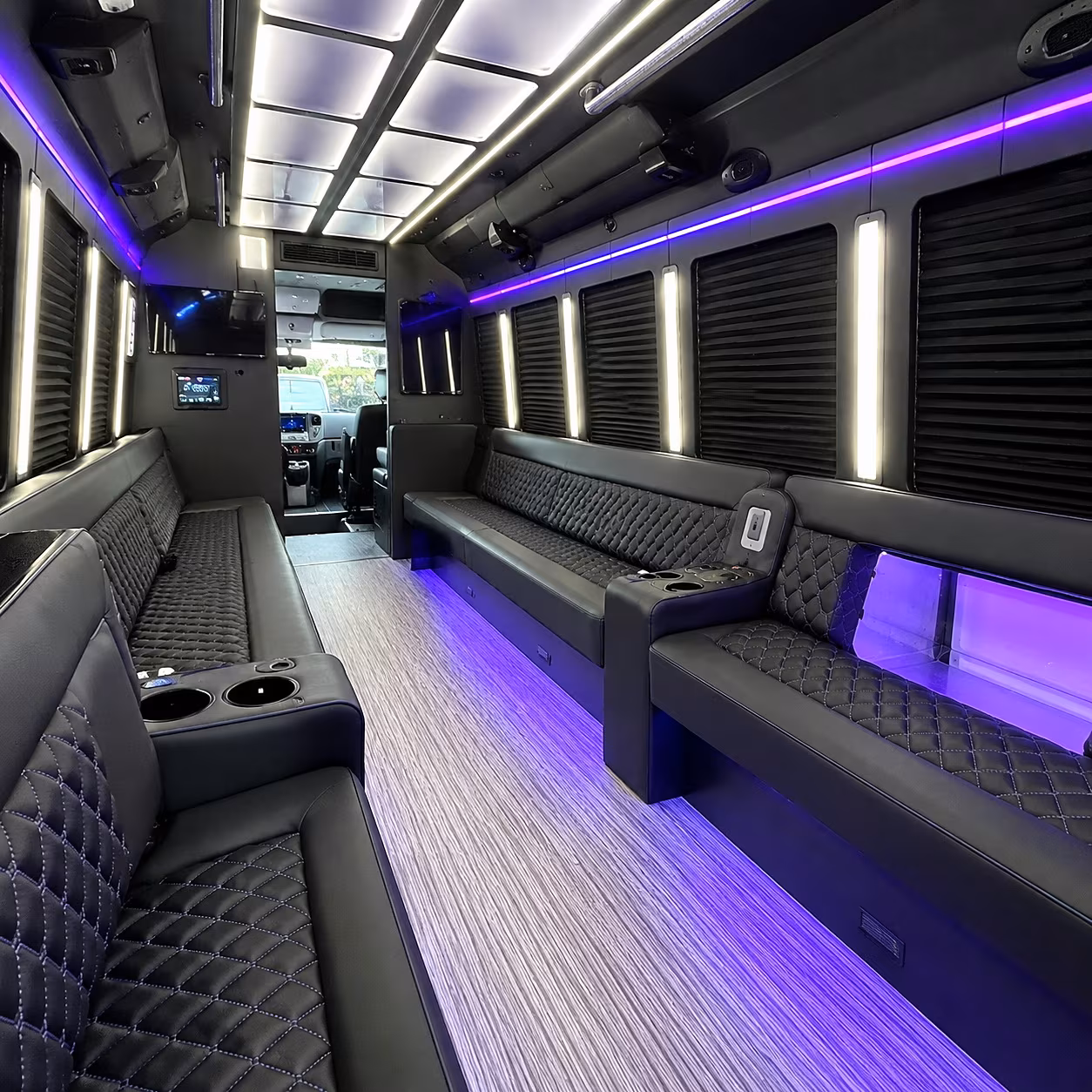 irvine party bus rentals inside