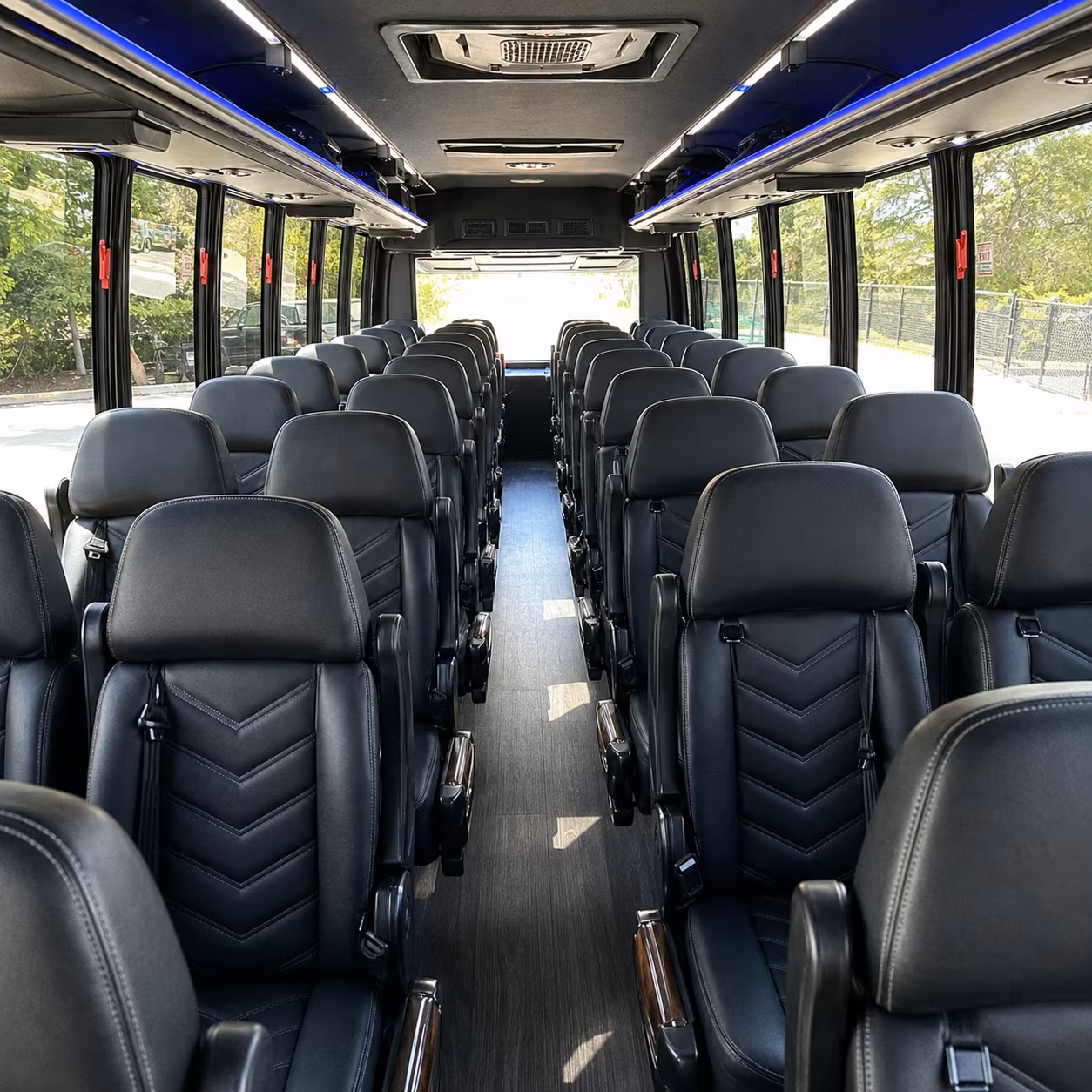 irvine wine tour brewery transportation onboard seating